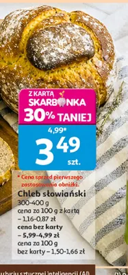 Chleb słowiański promocja w Auchan