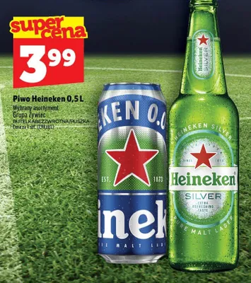Piwo bezalkoholowe Heineken promocja w TOPAZ