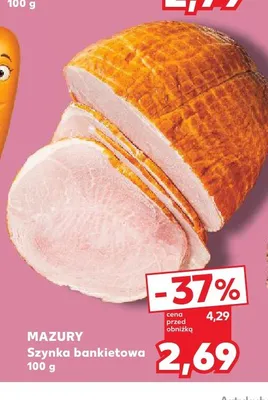Szynka bankietowa Mazury promocja w Kaufland