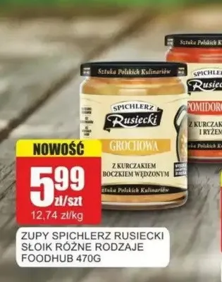 Zupa Spichlerz Rusiecki promocja w Bingo