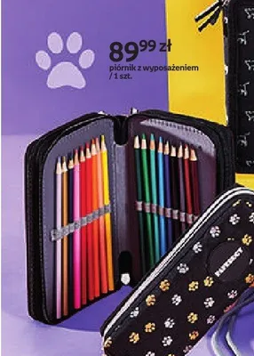 Piórnik z wyposażeniem Purrrfect School promocja w Empik