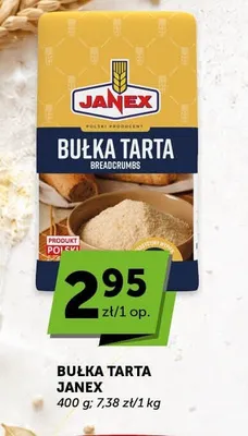 Bułka tarta Janex promocja w Groszek