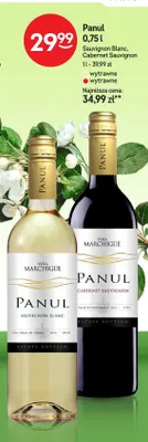 Wino Panul Sauvignon Blanc białe wytrawne promocja w Żabka