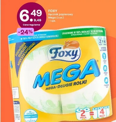 Ręcznik papierowy Mega promocja w Frisco