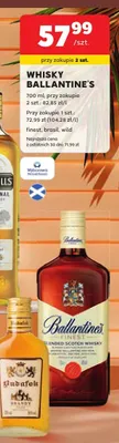 Whisky Ballantine's Brasil promocja w Stokrotka