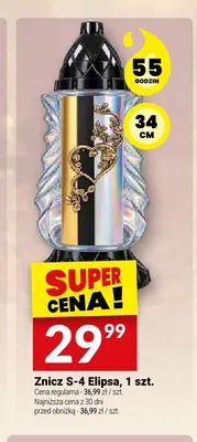 Znicz S-4 Elipsa 34 cm promocja w Twój Market