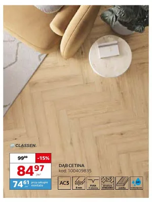 Panele podłogowe Classen Dąb Cetina promocja w Komfort