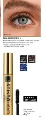 Tusz do rzęs Avon Geniusz 5 w 1 promocja w AVON