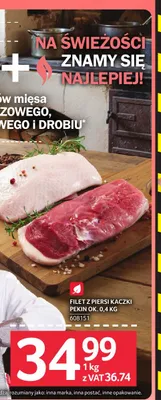Filet z piersi kaczki Pekin promocja w Selgros