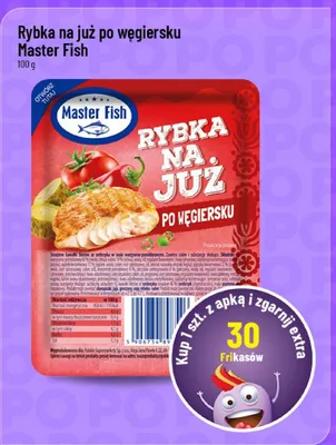 Rybka na już po węgiersku promocja w POLOmarket