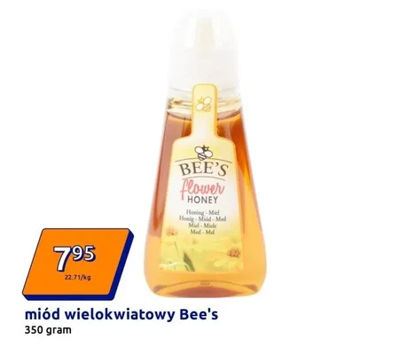 Miód wielokwiatowy 350 g promocja w Action