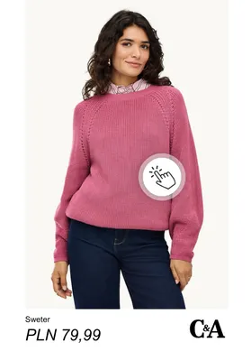 Sweter C & A promocja w C&A