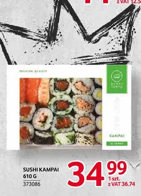 Sushi Kampai Sushi Tokyo promocja w Selgros