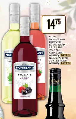 Wino Monte Santi Frizzante promocja w Dino