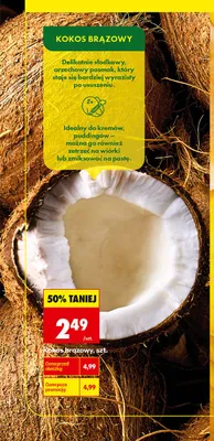 Kokos brązowy promocja w Biedronka