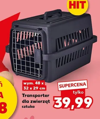 Transporter dla zwierząt promocja w Kaufland