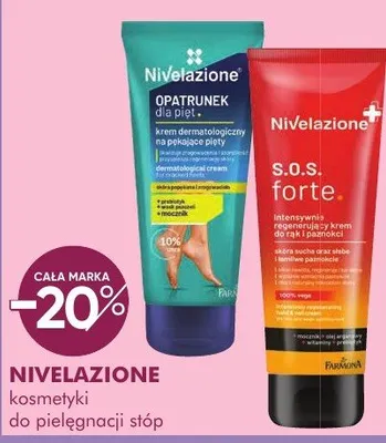 Kosmetyki do pielęgnacji stóp NIVELAZIONE kosmetyki do pielęgnacji stóp promocja w Makro