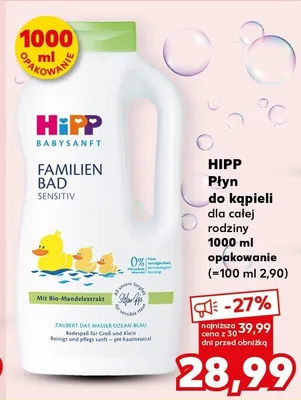 Płyn do kąpieli dla całej rodziny promocja w Kaufland