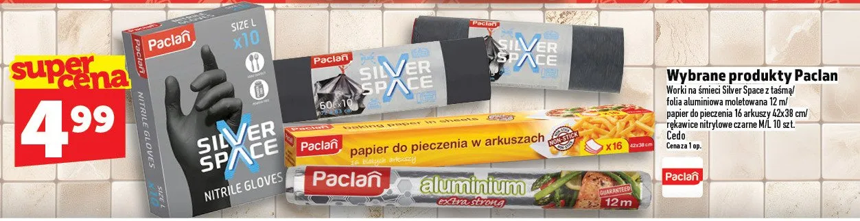 Wybrane produkty Paclan promocja w TOPAZ