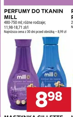 Perfumy do tkanin Mill promocja w Stokrotka