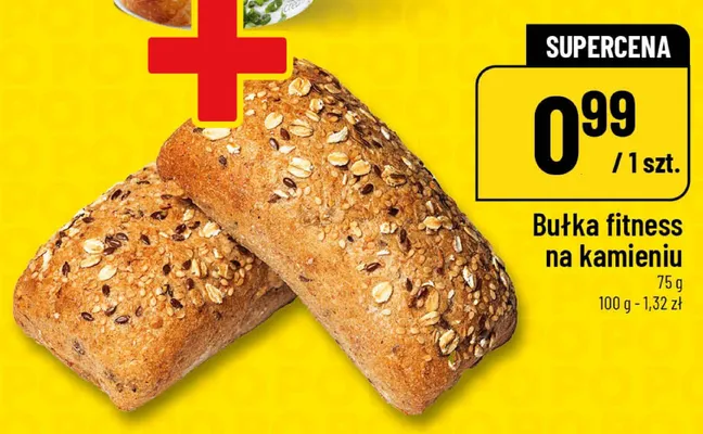 Bułka fitness na kamieniu promocja w POLOmarket
