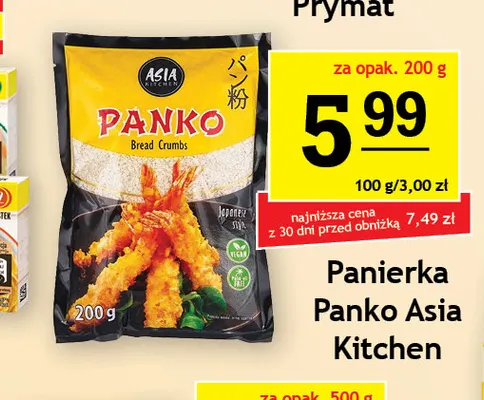 Panierka Panko Asia Kitchen promocja w Gram Market