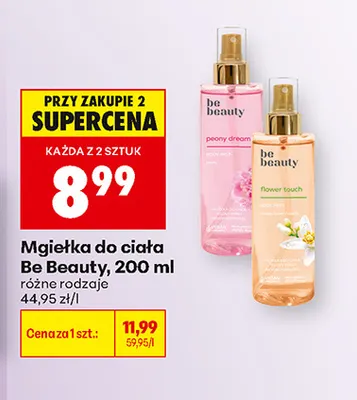 Mgiełka do ciała Be Beauty promocja w Biedronka