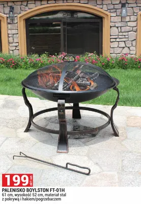 Palenisko Boylston FT-01H promocja w Merkury Market