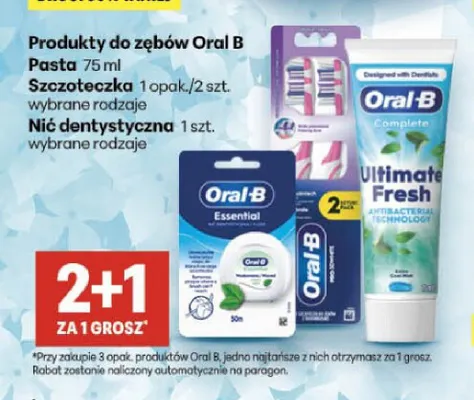 Szczoteczka do zębów Oral B promocja w Delikatesy Centrum
