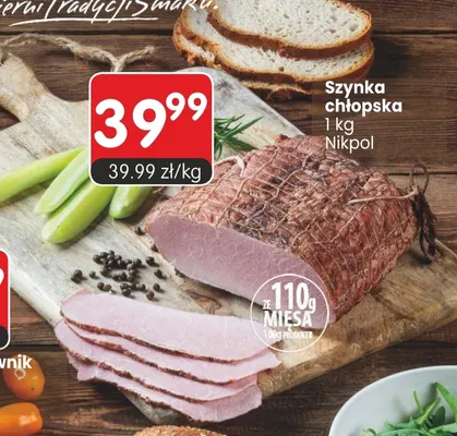 Szynka chłopska Nik-Pol promocja w Market Point