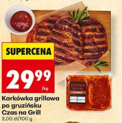 Karkówka grillowa po gruzińsku Czas na Grill promocja w Biedronka