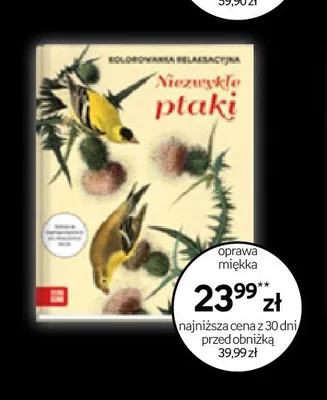 Książka Niezwykłe ptaki promocja w Empik