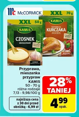 Przyprawa, mieszanka przypraw Kamis promocja w Carrefour
