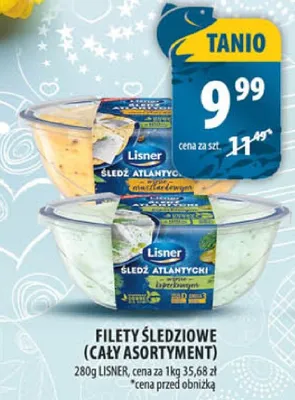 Filety śledziowe (cały asortyment) promocja w Arhelan