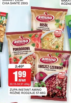 Zupa instant Rosół Amino promocja w Bingo