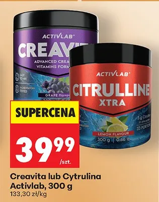 Creavita lub Cytrulina Activlab, 300 g promocja w Biedronka