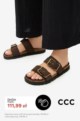 Klapki DeeZee promocja w CCC