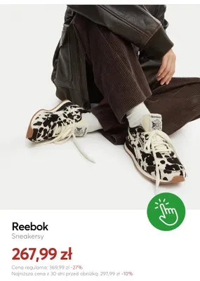 Sneakersy Reebok promocja w eobuwie.pl