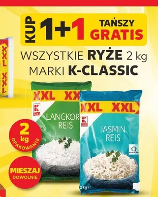 Ryż jaśminowy K-Classic Jasmin Reis promocja w Kaufland