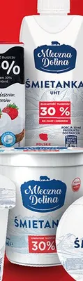 Śmietanka 30%  promocja w Biedronka