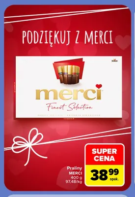 Praliny Merci promocja w Carrefour Market