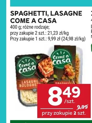 Spaghetti Come a Casa promocja w Stokrotka