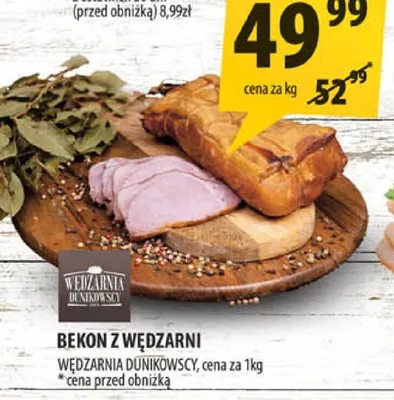 Bekon z wędzarni promocja w Arhelan