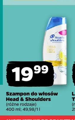 Szampon do włosów Head & Shoulders promocja w Netto