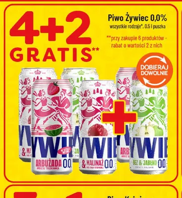 Piwo bezalkoholowe Żywiec Arbuzada promocja w POLOmarket