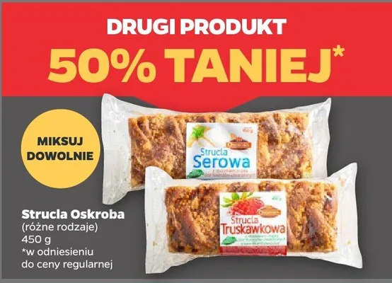 Strucla Oskroba promocja w Netto