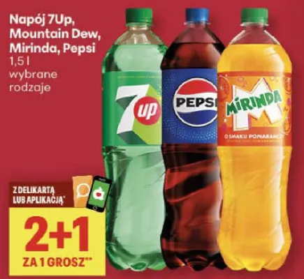 Napój 7Up promocja w Delikatesy Centrum
