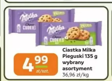 Ciastka Milka Pieguski 135g promocja w Gama