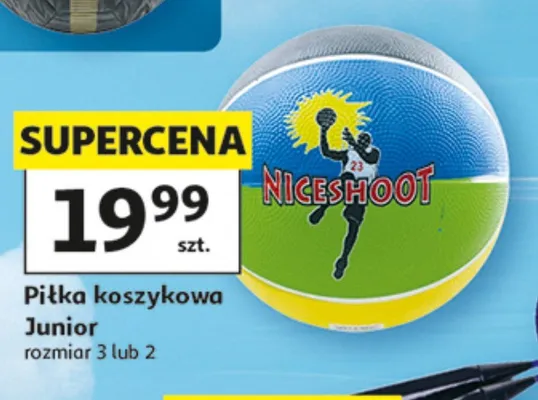 Piłka koszykowa Junior promocja w Auchan