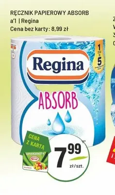 Ręcznik papierowy Regina Absorb promocja w Sedal